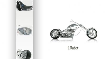 Motorbikes i robot wallpaper