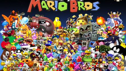 Nintendo mario bros super wallpaper