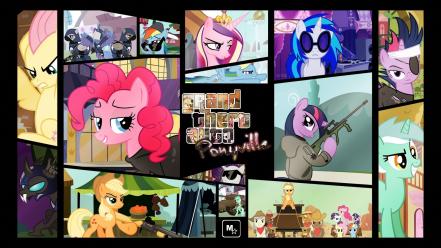 Pony: friendship is magic princess cadence ponyville wallpaper