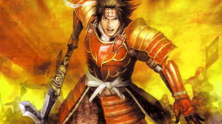 Samurai spears sanada yukimura warriors wallpaper