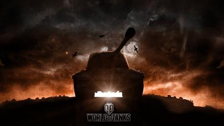 Tanks world of background wallpaper