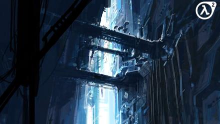 Video games half-life 2 citadel (half-life) wallpaper