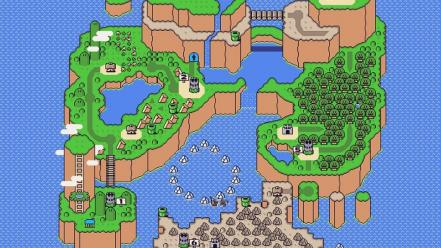 Video games super mario world retro wallpaper