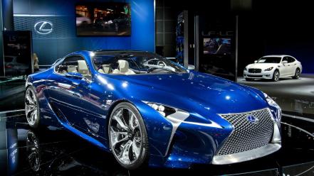 Cars engines drive chrome lexus wallpaper