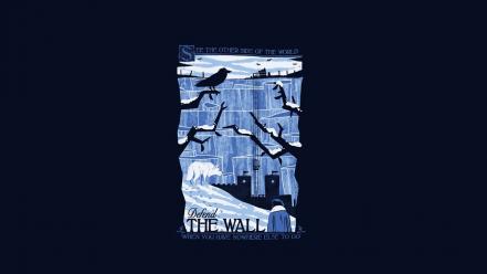 Game of thrones the wall wallpaper