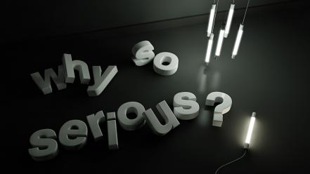 Joker cinema 4d why so serious? illumination wallpaper