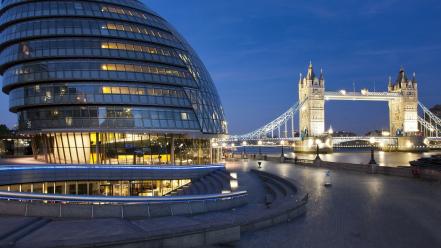 Landscapes nature england london city hall tower bridge wallpaper