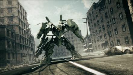 Mech mecha cgi spaceships battles screens planzet wallpaper