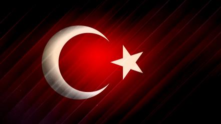 Red flags turkey atatürk wallpaper