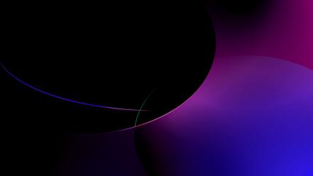 Abstract blue black pink wallpaper