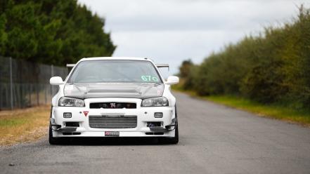 Cars nissan tuning skyline time attack gtr wallpaper