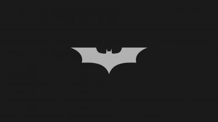 Dc comics bat grey logos simple logo wallpaper