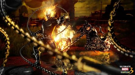 Ghost rider marvel vs capcom wallpaper