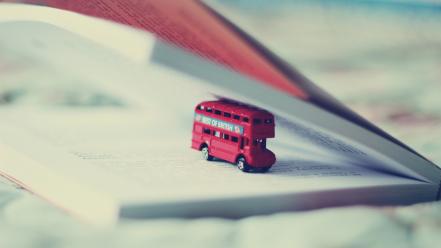 Minimalistic london books bus objects double-decker wallpaper