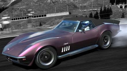 Stingray track corvette c3 wallpaper