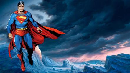 Superman digital art wallpaper