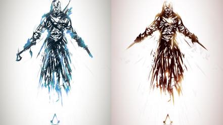 Video games assassin artwork assassins creed iii wallpaper