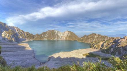 Water mountains landscapes nature philippines wallpaper