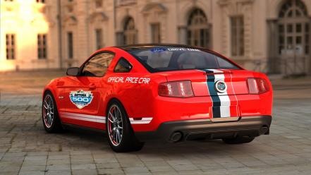 5 ford mustang gt ps3 pace car wallpaper