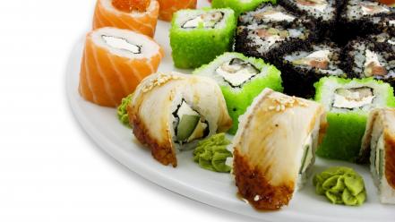 Food japanese sushi cuisine wallpaper