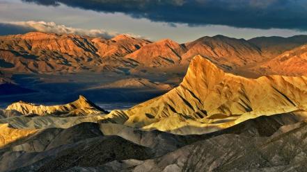 Landscapes dawn california death valley national park wallpaper