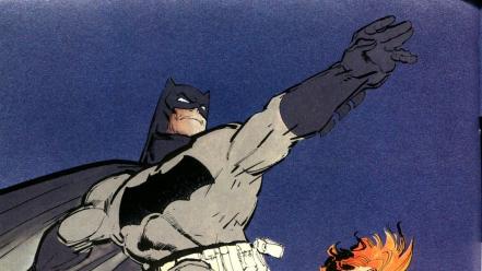 Artwork the dark knight returns frank miller wallpaper