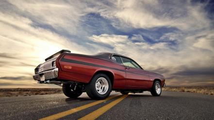 Cars muscle car plymouth duster wallpaper