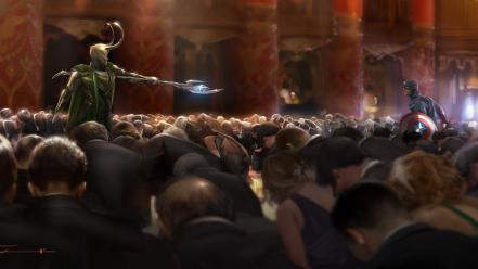 Concept art the avengers loki (movie) sceptres wallpaper