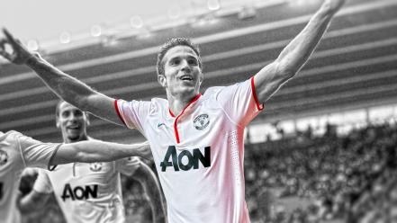 Robin van persie premier league cutout rvp wallpaper