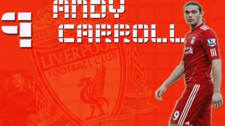 Soccer liverpool fc athletes andy carroll football player wallpaper
