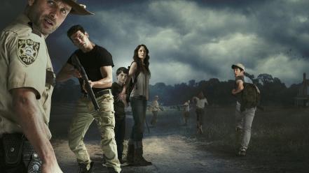 Walking dead the tv series zombie apocalypse wallpaper