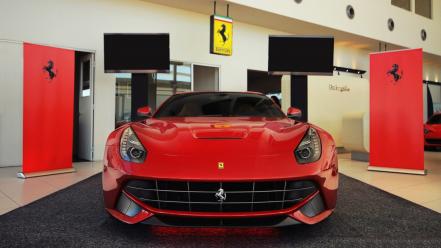 Cars ferrari vehicles red f12 berlinetta wallpaper