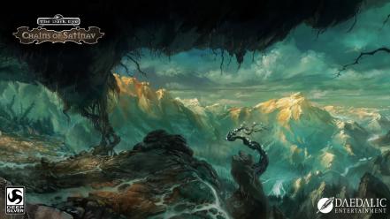 Cave the dark eye chains of satinav wallpaper