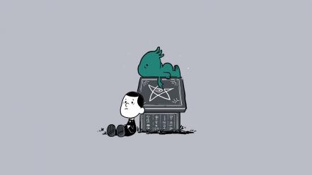 Cthulhu snoopy lovecraft wallpaper
