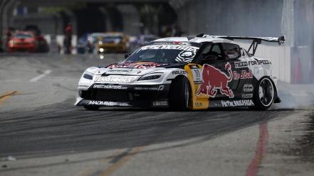 Formula drift red bull long beach mazda rx wallpaper