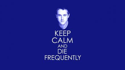 Keep calm and blue background rory williams wallpaper