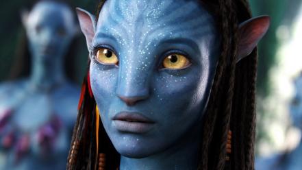 Movies avatar zoe saldana james cameron wallpaper