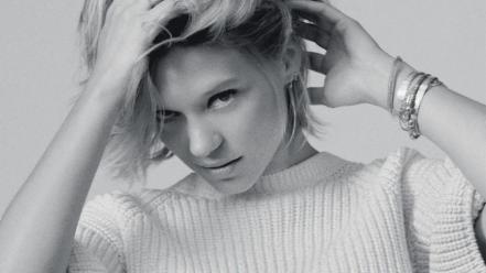 Skirts monochrome underboobs sweater bracelets lea seydoux wallpaper