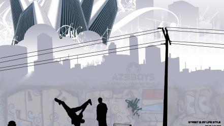 Streets urban shadows hip hop breakdancing b-boy hip-hop wallpaper