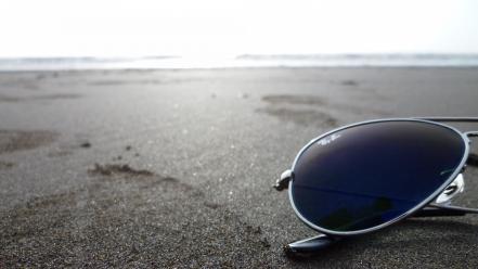Beach sunglasses blue light ray ban wallpaper