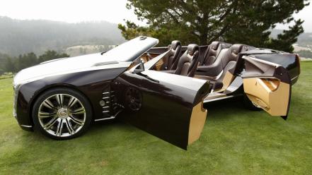 Cars concept art cadillac black ciel wallpaper