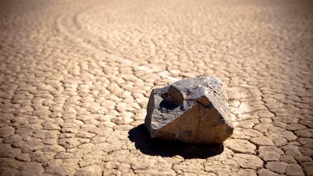 Close-up desert rocks boulder wallpaper