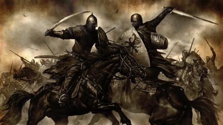 Fantasy art battles mount blade artwork wallpaper