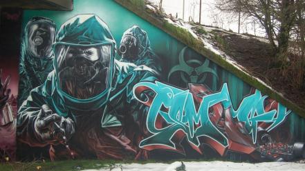Graffiti artwork wallpaper