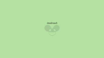 Green minimalistic deadmau5 simple wallpaper