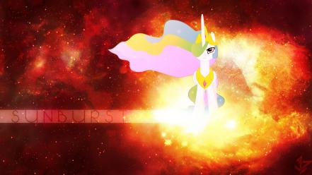 My little pony: friendship is magic sunburst wallpaper