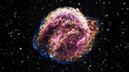 Outer space stars supernova wallpaper