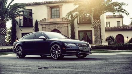 Streets cars audi vehicles a7 wallpaper