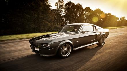 Sunlight eleanor classic ford mustang shelby gt500 wallpaper