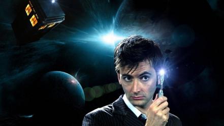 Tardis david tennant doctor who tenth sonic screwdriver wallpaper